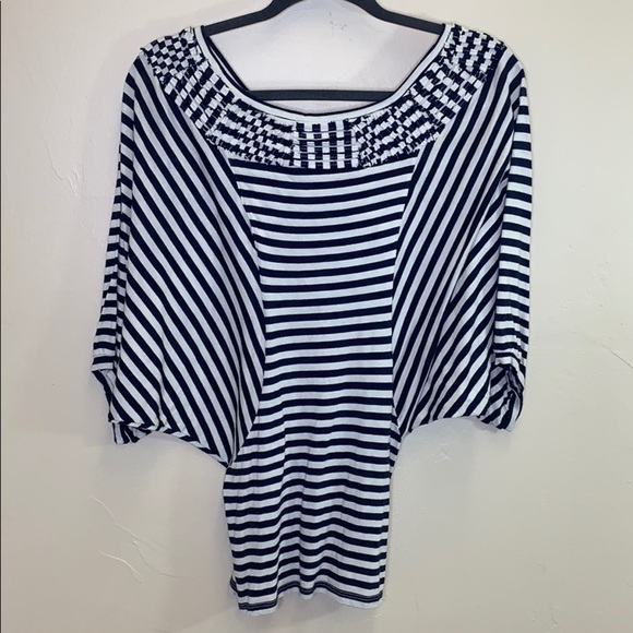 Anthropologie Ett Twa Striped Seyes Ruling Tee - Picture 5 of 7